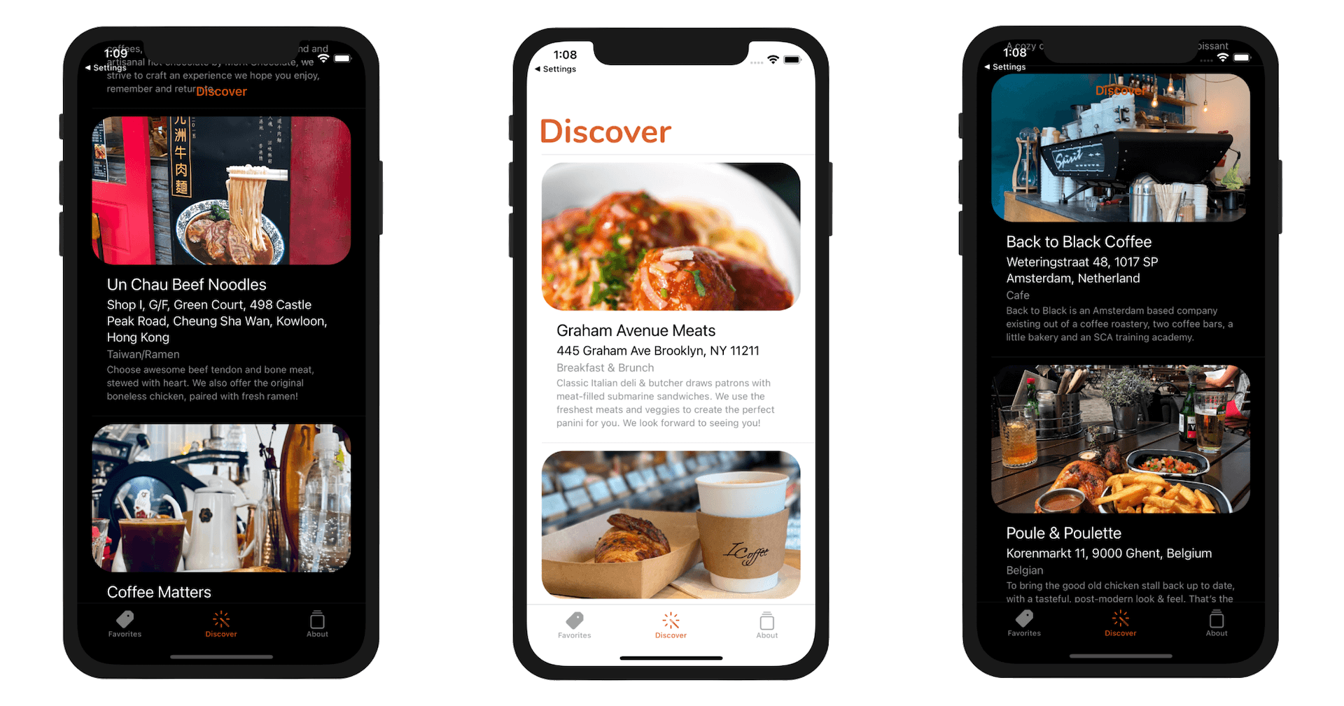 Figure 23-23. Redesigning the discover UI