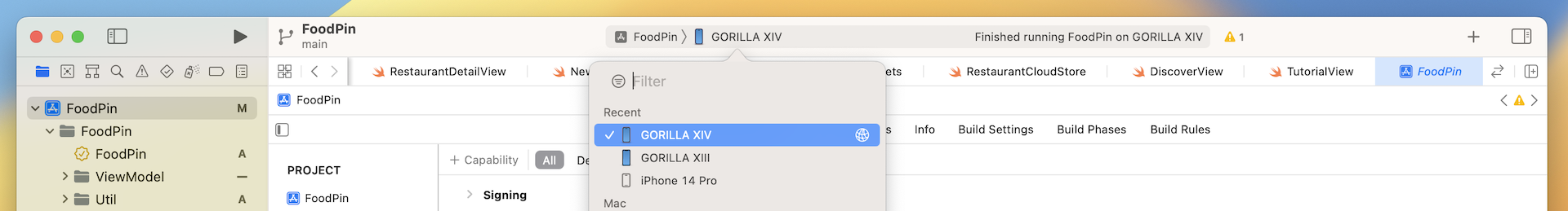 Figure 25-10. A globe icon will appear if your device is eligible for Wi-Fi deployment
