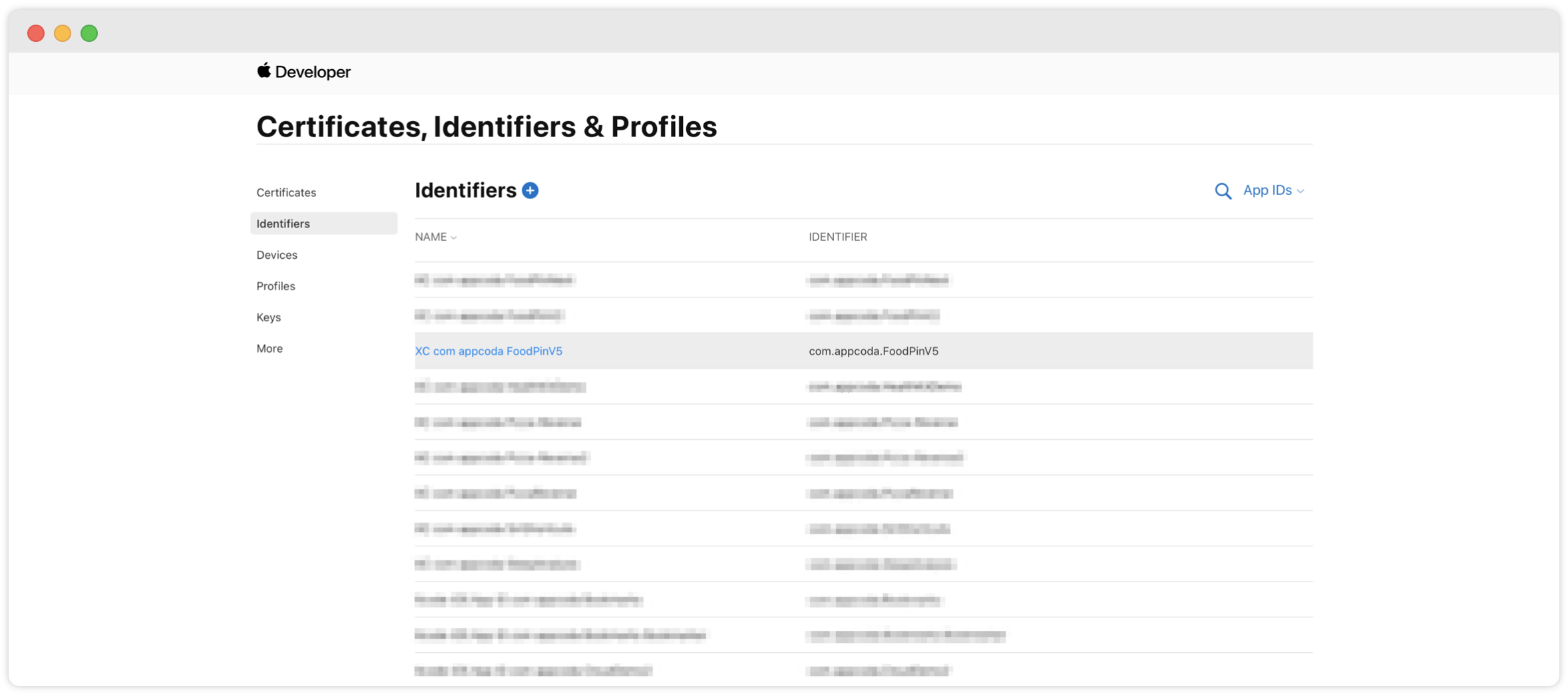 Figure 25-5. Sample App ID