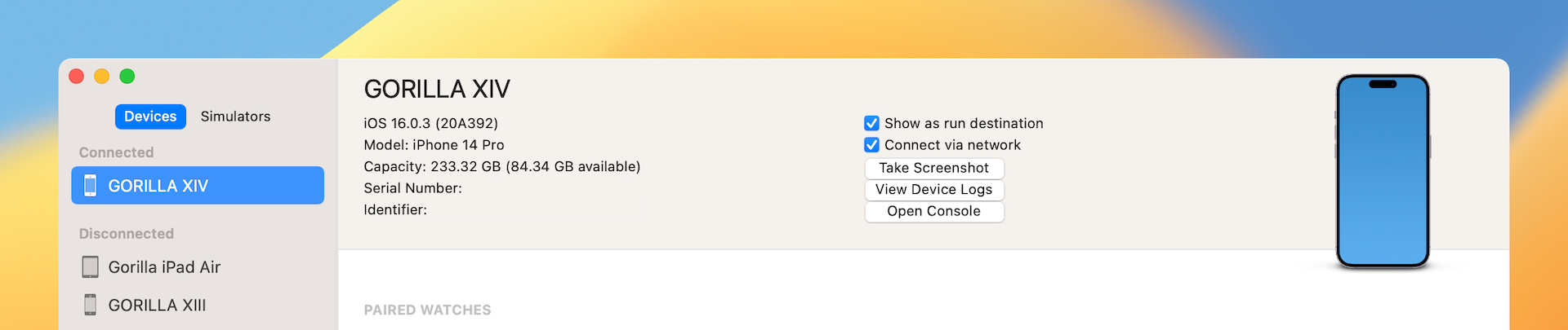 Figure 25-9. Enable Connect via network option