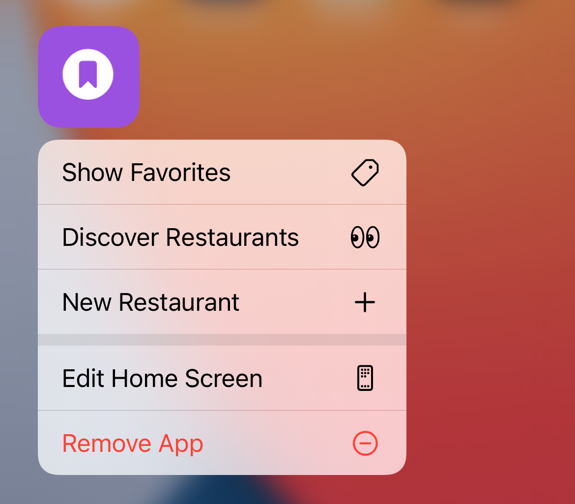 Figure 28-1. Sample Quick Actions