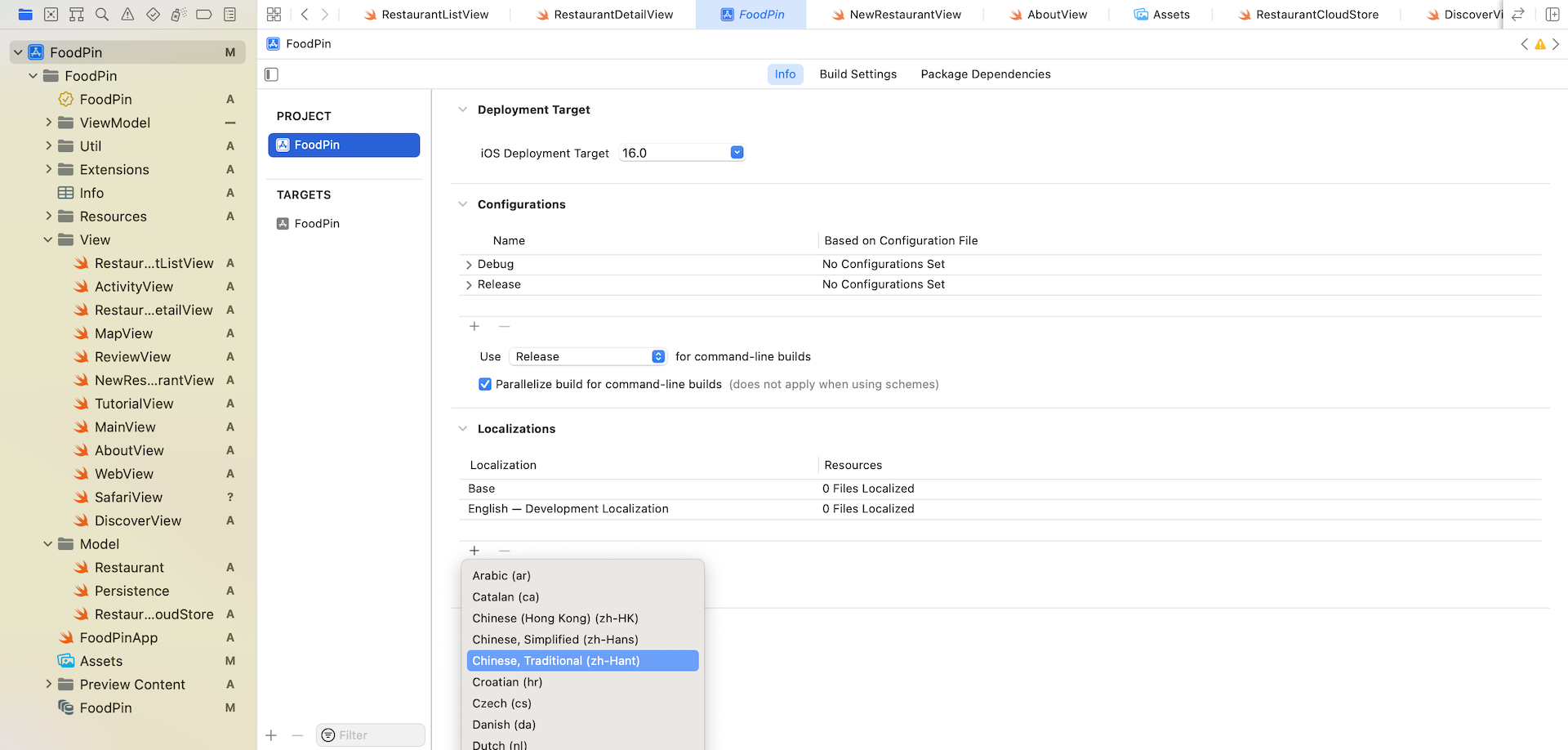 Figure 24-2. Adding a new language