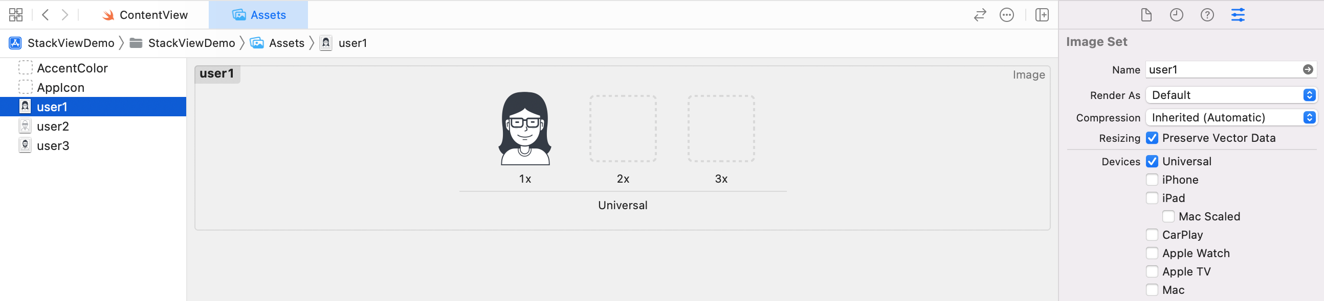 Figure 4-26. Enable the Preserve Vector Data option