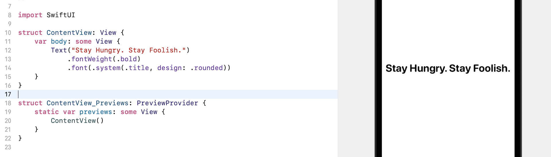Figure 3-11. Changing the font style