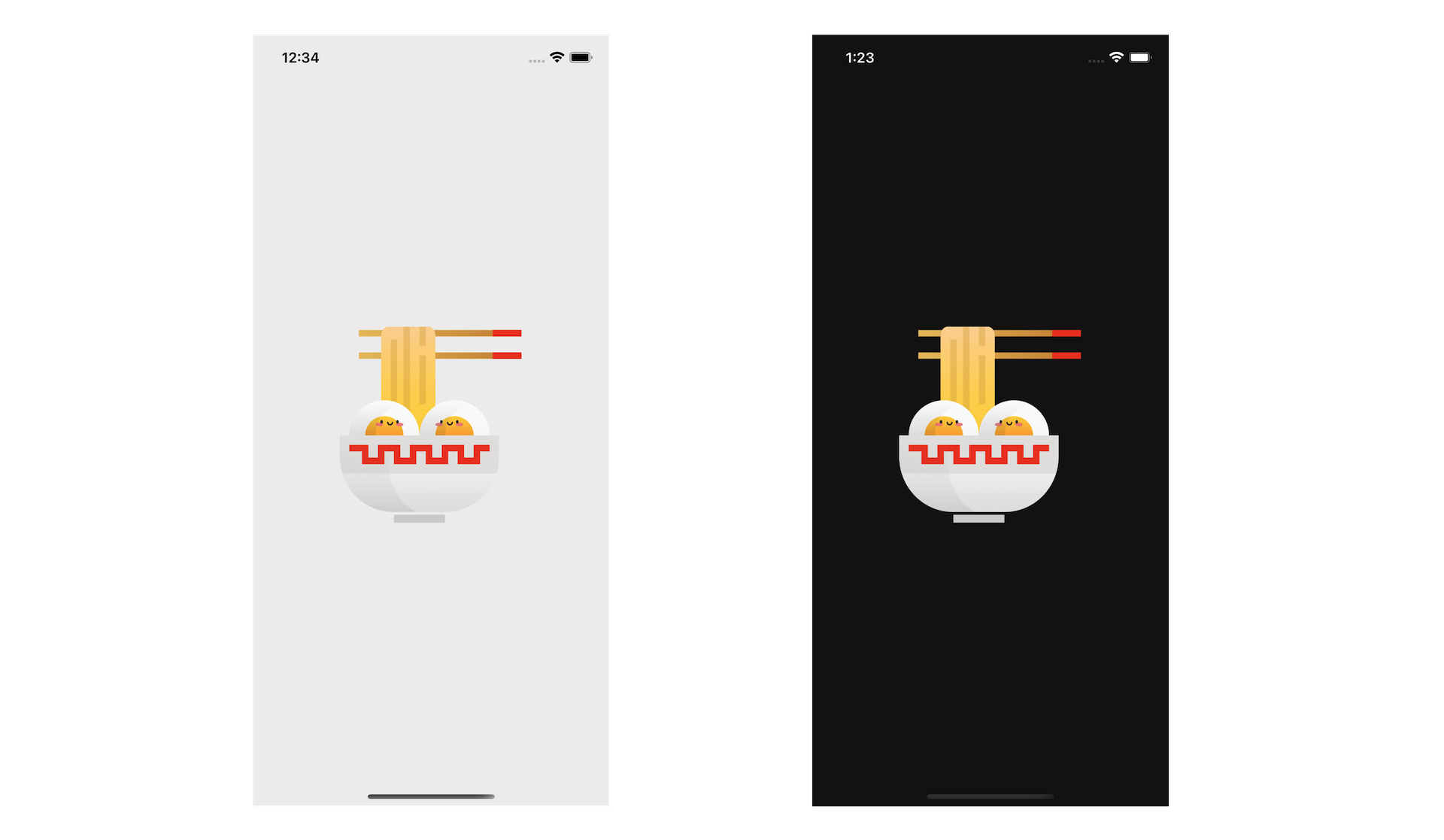 ￼Figure 26-10. A sample launch screen