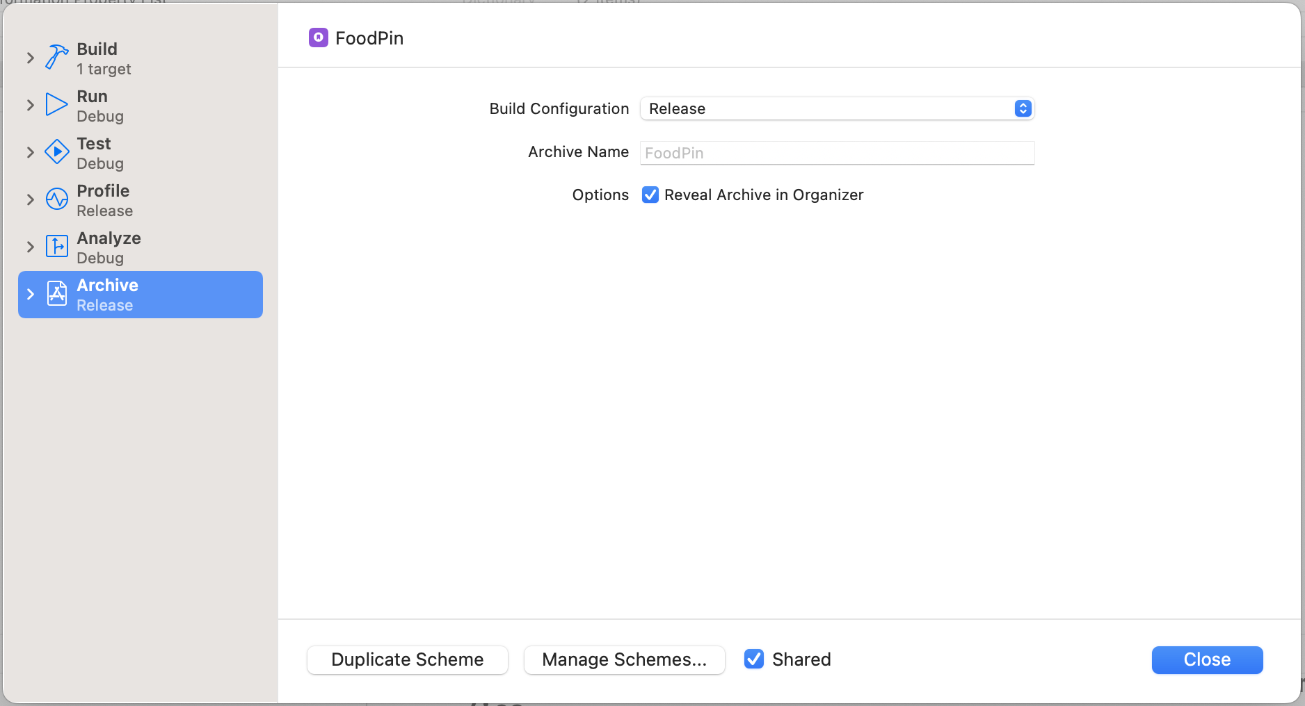 ￼Figure 26-13. Review the Archive scheme setting