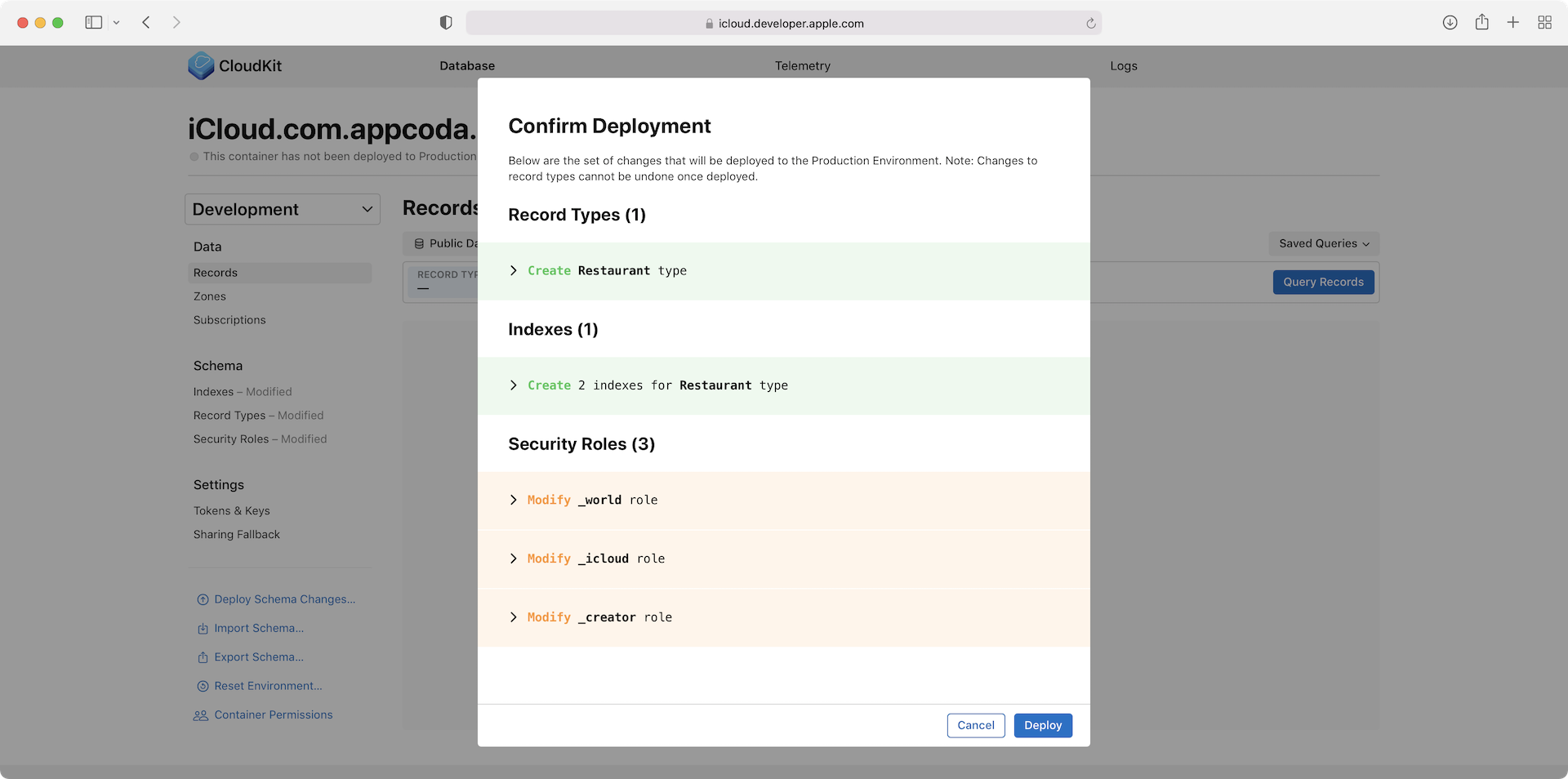 ￼Figure 26-23. Deploy to production